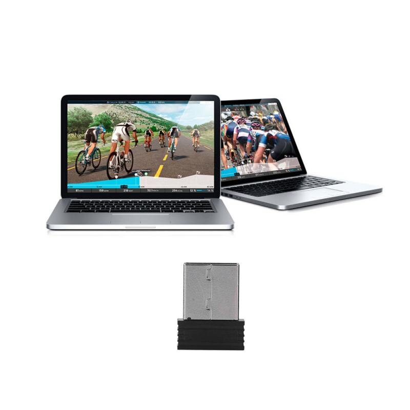 Adaptador Mini USB ANT + Stick para Zwift, adaptador de bicicleta ANT +, Sensor de velocidad TrainerRoad para mejora del receptor de entrenamiento de bicicleta