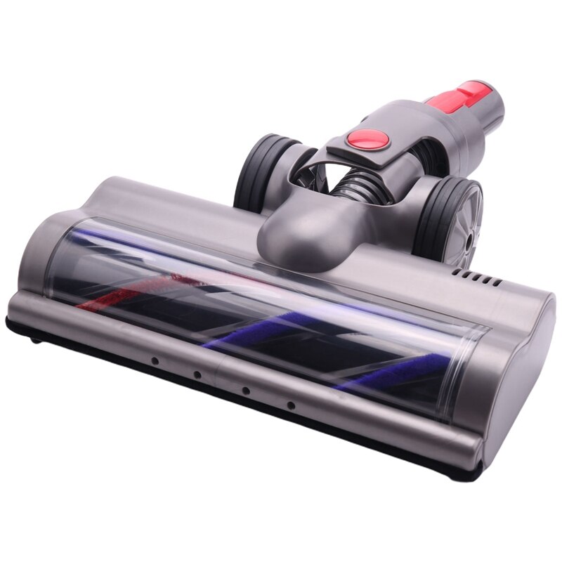 Turbo Brush Roller Head Quick Release Electric Floor Head For Dyson V7 V8 V10 V11 Vacuum Cleaner Parts With Led Lights: Default Title