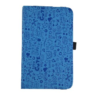 For 10.1" Vankyo MatrixPad S20 Case,360 Degree Rotary Rotating PU Leather For Vankyo MatrixPad S20 /Yuntab D107 Tablet: Blue