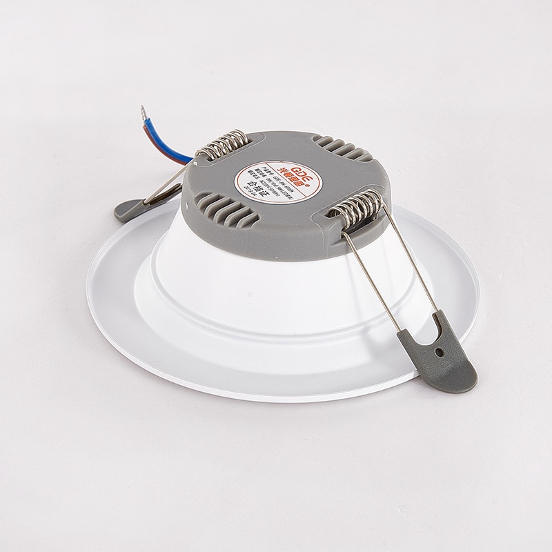 1 Uds. Lámparas LED impermeables 5W 7W empotradas LED Downlight LED de Exteriores lámpara de techo para el baño en casa