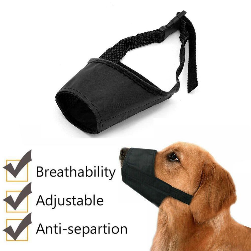 Bozal para mascotas, máscara de malla ajustable para perros, accesorios transpirables, productos de entrenamiento para morder y ladrar, Mou J1N1