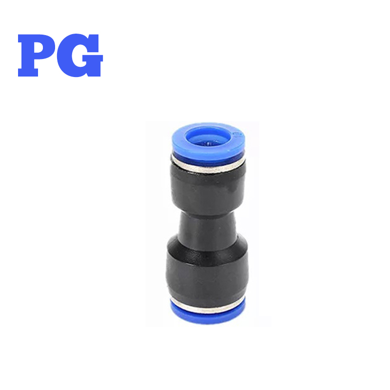 Raccord pneumatique PG/PZAG/PW/PKG/PVG/PEG 6mm à 16mm, raccord en plastique, raccord rapide, 1 pièce: Transparent / 3/8 "
