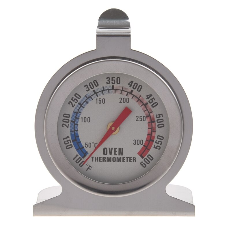 Stainless Steel Oven Thermometer - Hang Or Stand In Oven: Default Title