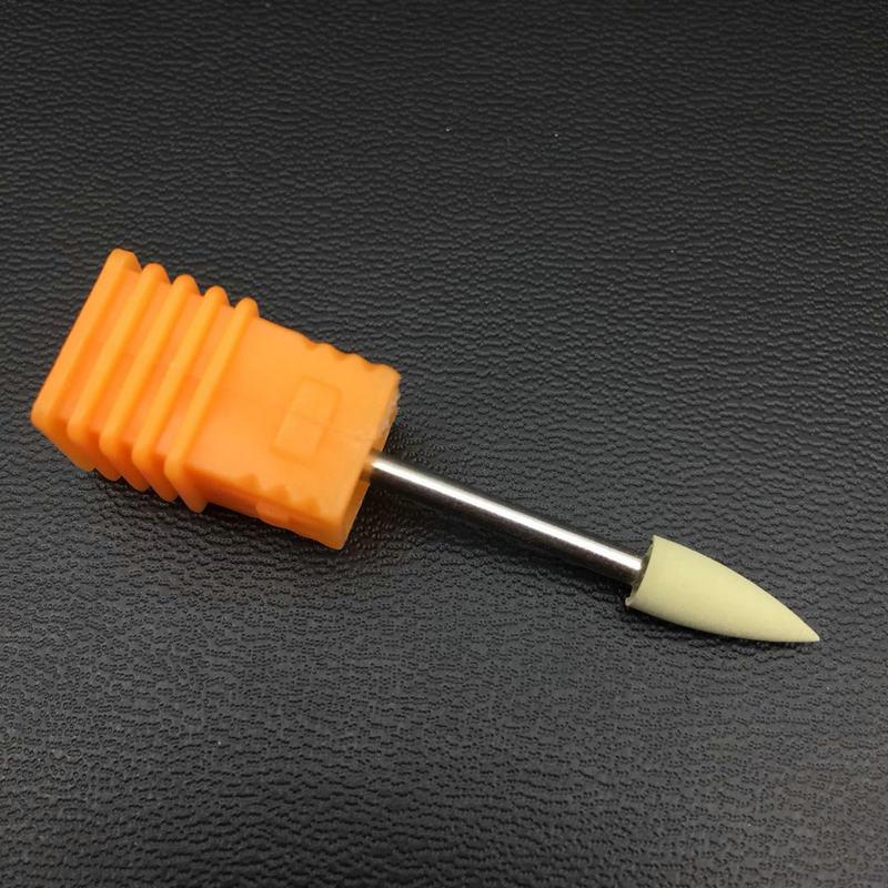 Cabezales de goma para pulir uñas, de silicona y Goma, Flexible, accesorios para manicura, 1 unidad: 51-03