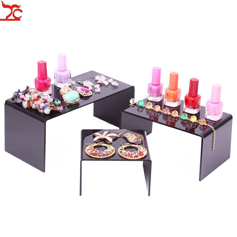 Transparent Acrylic Display Stand Multi-functional Jewelry Storage Rack Display Racks Cosmetics Display Holder