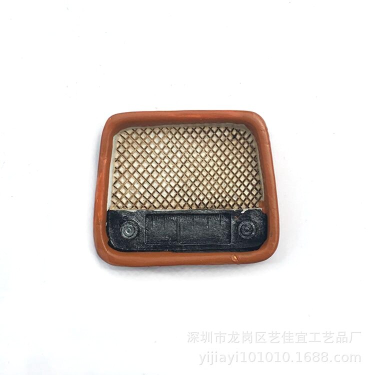 Chinese Style Vintage Fridge Magnets Antique TV Motor Movie Projector 3D Refrigerator Home Kitchen Decoration Tourist Souvenirs: 7