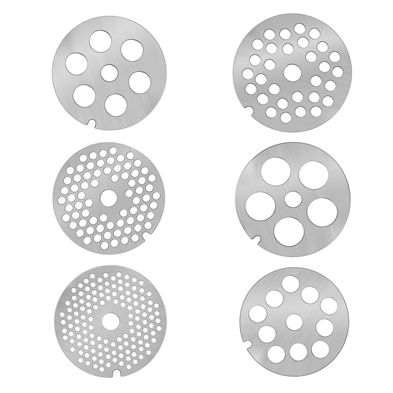 Disque pour meuleuse à viande Type 8, en acier inoxydable, 3/4, 5/6/10/12/16mm, pièces de machine