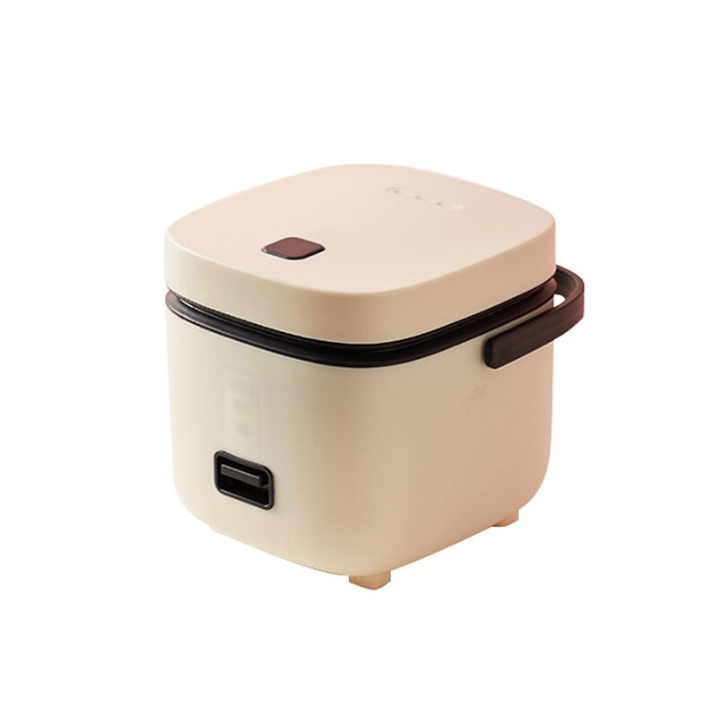 1,2 L Nette Mini Reiskocher Kleine 1-2 Person Reiskocher Haushalts Einzigen Küche Kleine Haushalts Geräte Mit griff 220V: Weiß