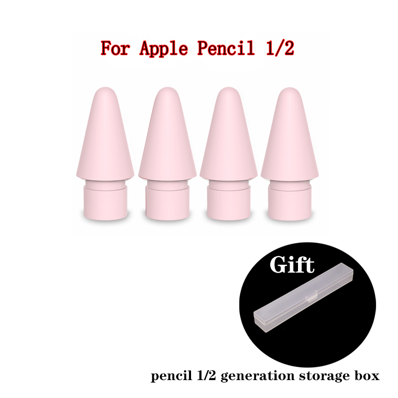 Per Apple Pencil Tip punta di ricambio di ricambio per Apple Pencil 1a 2a generazione di stilo per Apple pencil nib peilinc pencil Tip: 4 pink pencil tip