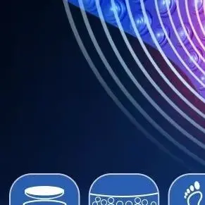 Sottopiede per massaggio con bordo per pressione dito Allevia l'affaticamento del piede Scarpe Solette Uomo Donna Cuscinetti per scarpe Sport morbidi Scarpe casual Suola 1 paio