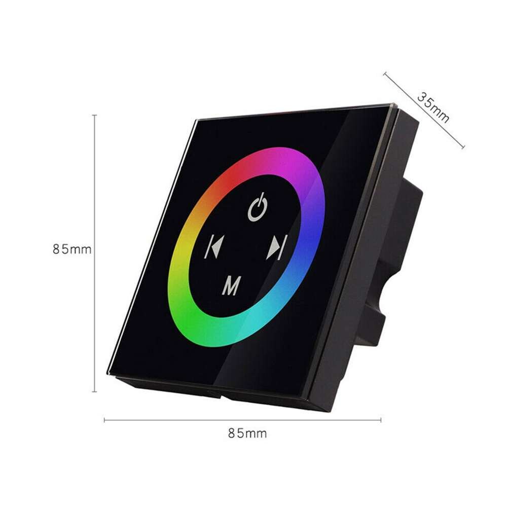 1 Pcs Led Controller Panel Smart Touch Schakelaar Dimmer 12V-24V Led Touch Schakelaar Panel Controller Voor rgb Strip Verlichting Accessoires
