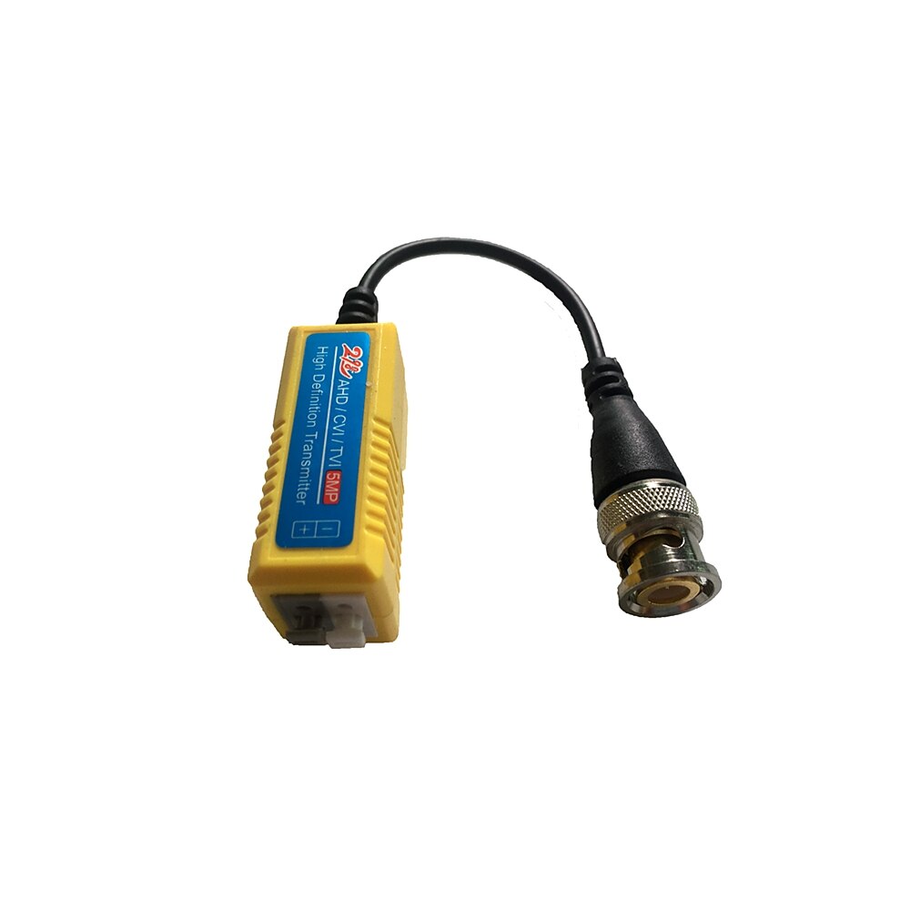 10 Pairs Passive Twisted Pair Video Balun Transceiver Male BNC UTP For CCTV AHD DVR Camera System