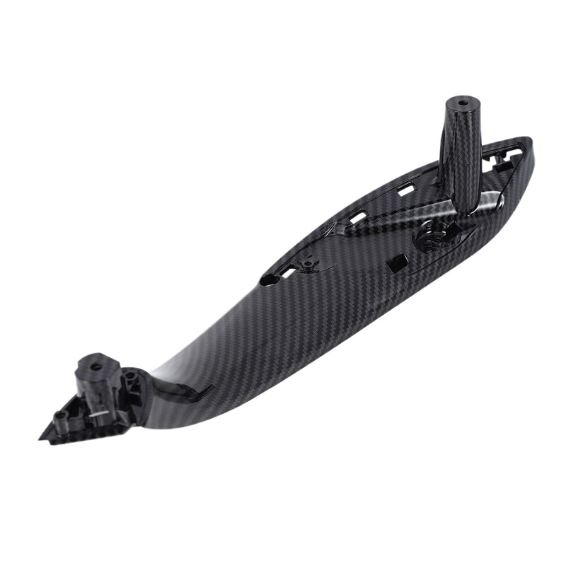 For BMW E90 E92 E93 05-12 4PC Carbon Fiber Interior Door Handle Bowl Cover Trim