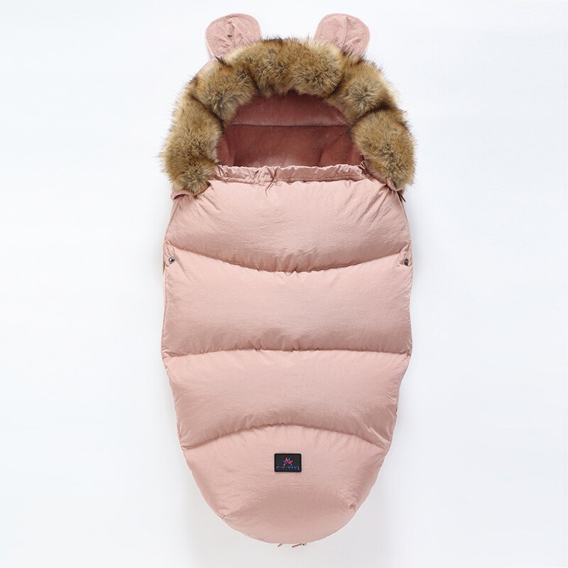 Nyfødt baby kokon baby sovepose barnevogn barnevogn sæk barnevogn fodpose varm vinter puslekonvolut sovepose: 2