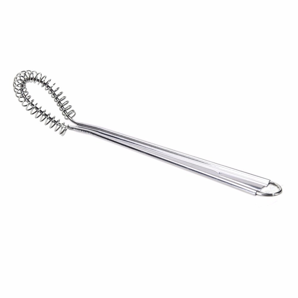 Utensilios de cocina, batidor de huevos de acero, minibatidor de leche, Espumador, mezclador de café, mezclador de salsa de primavera, licuadora, accesorio de cocina