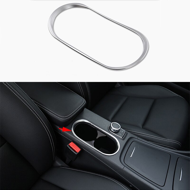 Auto binnenbeker waterhouder voor mercedes-benz cla klasse  c117 13-16 & a klasse  w176 13-16 & b  w246 12-16 & gla  x156 14-16