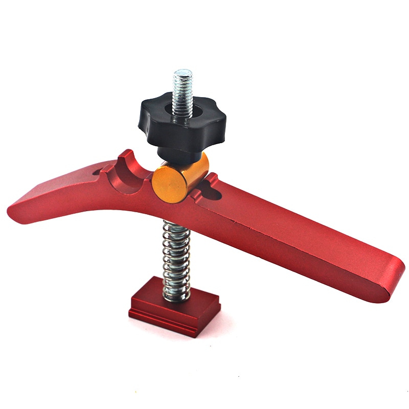 Woodworking T-slot Miter Track Aluminum Alloy Clamping Blocks Jig Miter Gauge Slot Clamping Blocks Platen Woodworking tool