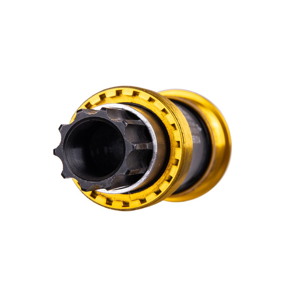 ZTTO Fahrrad Tretlager Prüfung ist 124,5mm 127,5mm BSA68 10 Gewinde BB für BMX Fahrrad Prüfung Stahl Welle BB Spindel Äußehe Lagerbier