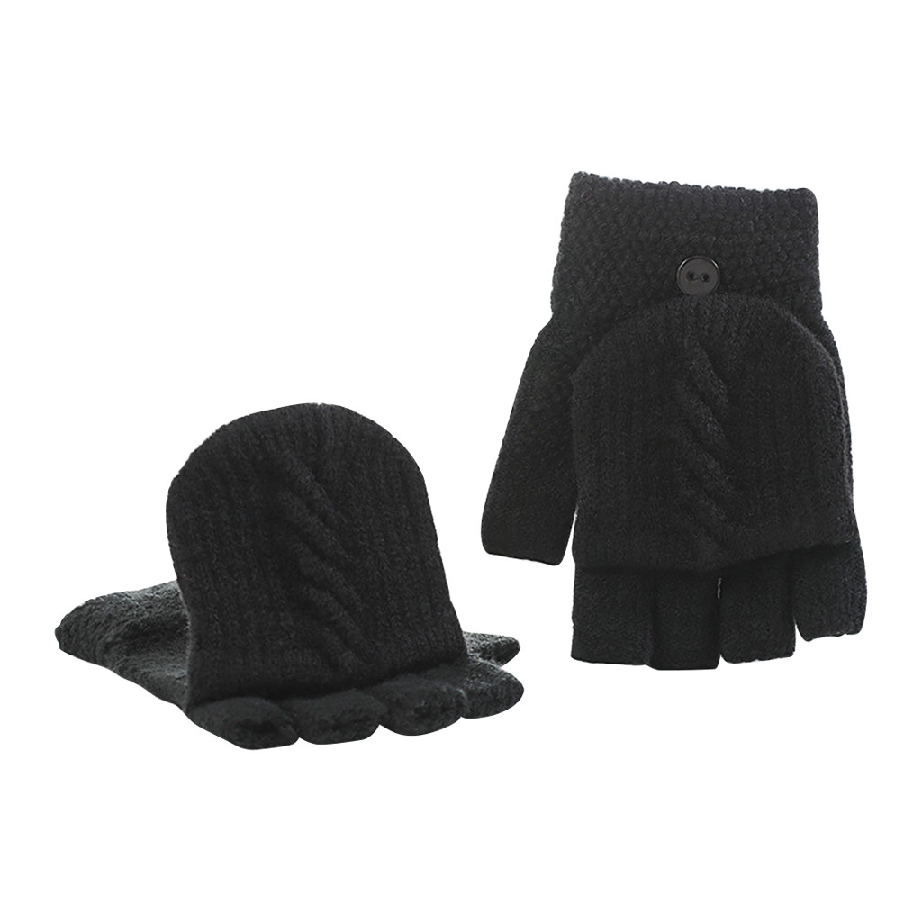 12 Paires De Gants D'hiver Chauds Pour Enfants - Gants à