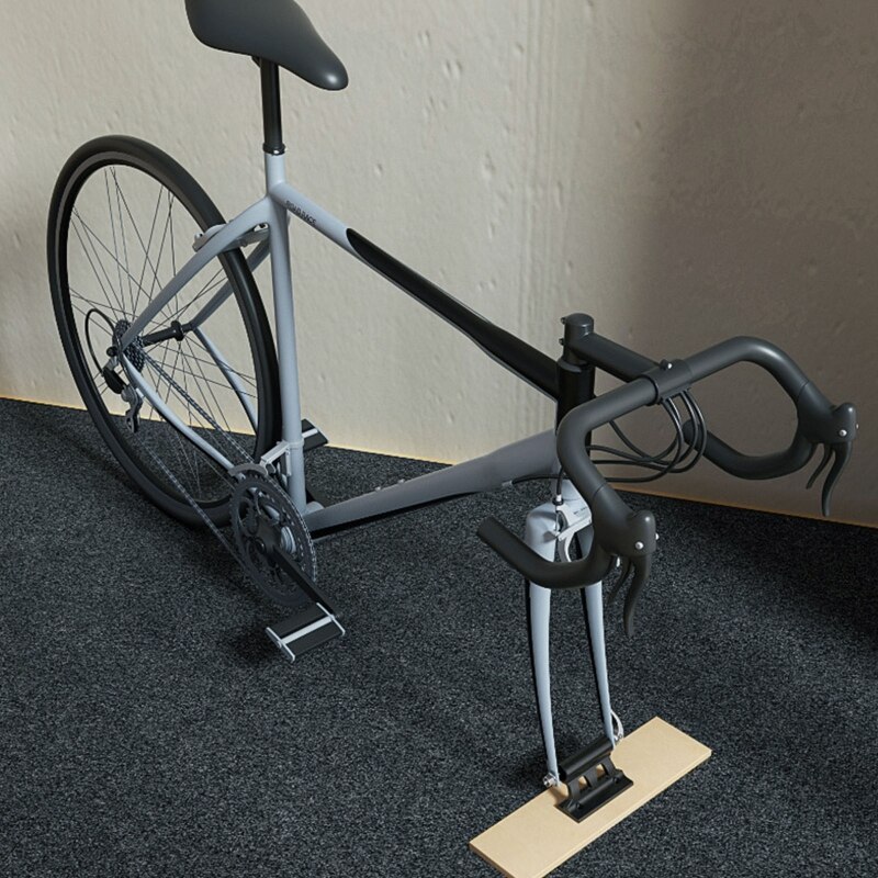 Bike Fork Mount Quick Release Bicycle Front Fork Mount Durable Aluminum Alloy Bike Block Fork Fixed Clip for Truck SUV