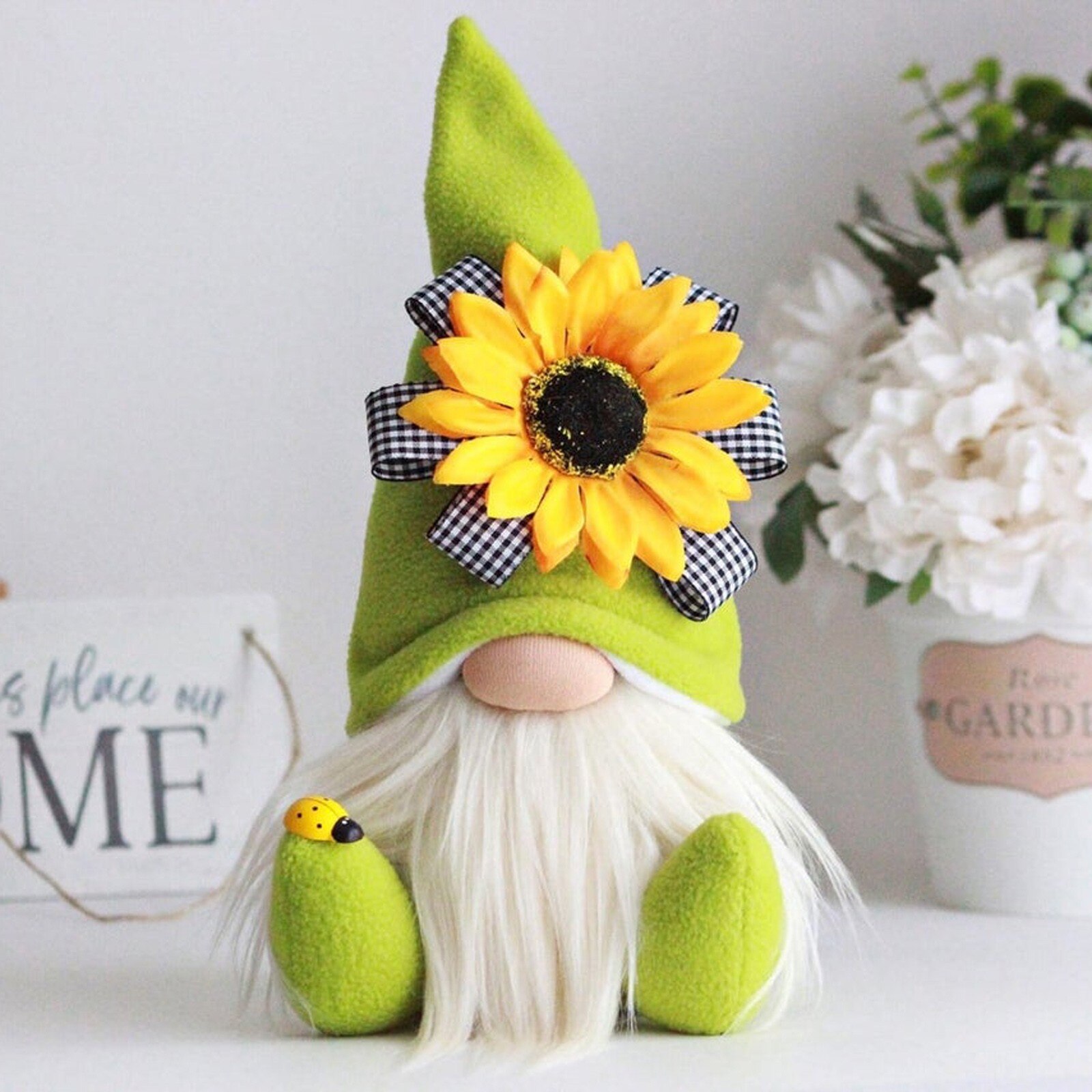 Bumble Bee Gestreepte Gnome Scandinavische Tomte Nisse Zweedse Honey Bee Elfs Thuis Boerderij Keuken Decor