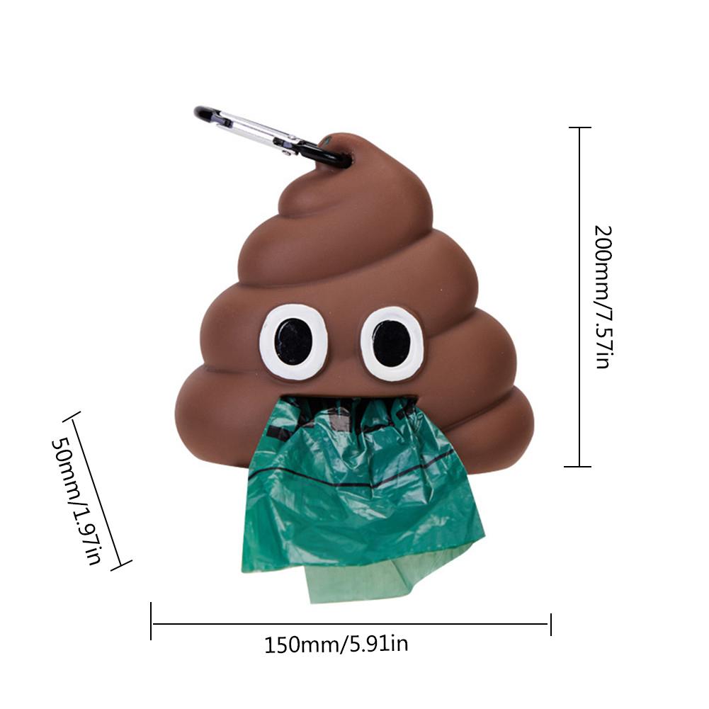 Dog Poop Bag Pick -Up Kit Outside Toilet Bag Portable Puppy Dog Dog Pet Tool Handle Clean Bags