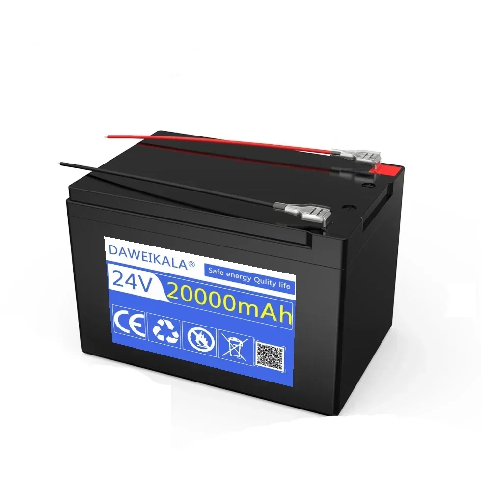 24V 20Ah 18650 lithium battery pack Rechargeable battery for solar energy electric vehicle camping battery 25.2v2A charger