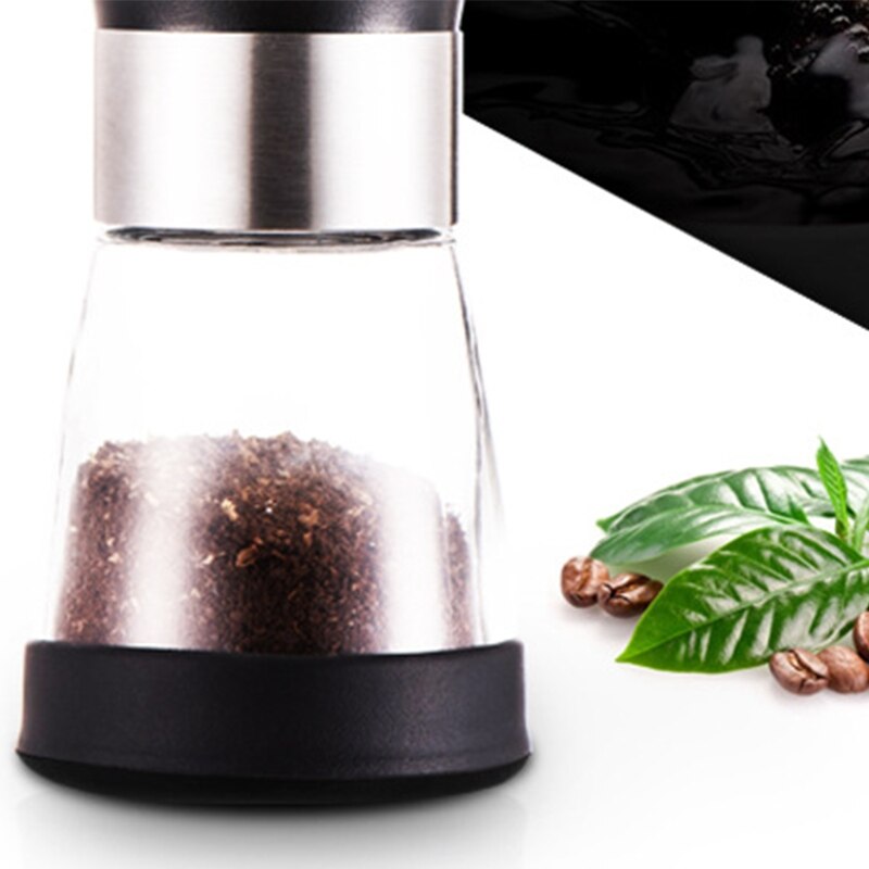 Ruostumattomasta teräksestä käsikäyttöinen kahvinkeitin mylly kannettava papumyllyt liukumattomat laitteet kotitalouksien keittiön kahvinkeittoon