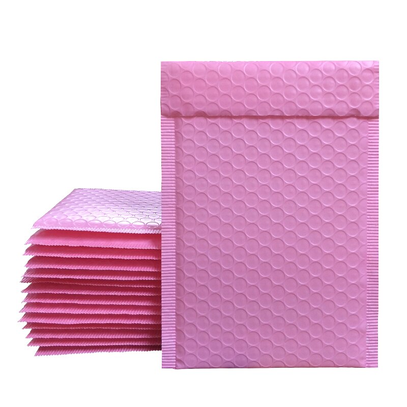 50PCS Light Pink Poly Bubble Mailer Padded Envelope self seal mailing bag bubble envelope envelope