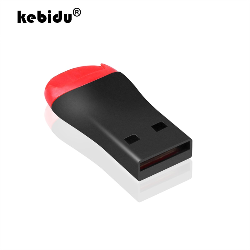 Kebidu Mini USB 2.0 Voor Micro SD SDHC TF Flash Memory Card Reader Mini Adapter Voor Laptop