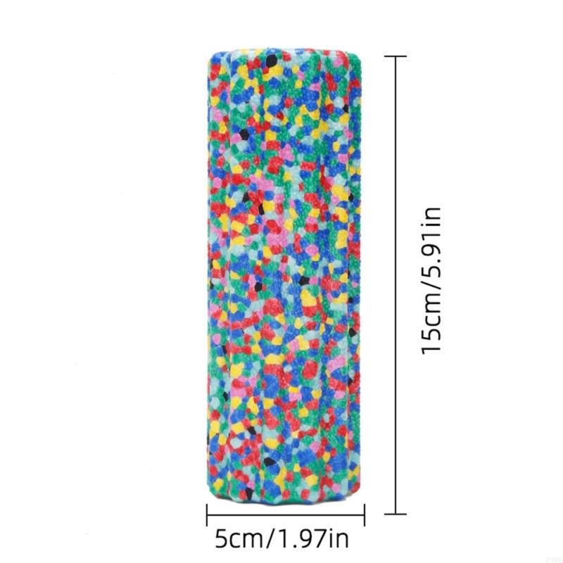 P88E Yoga Masaje Roller Block Mini Roller espuma Roller ejercicio yoga para masajes tejido profundo Músculos