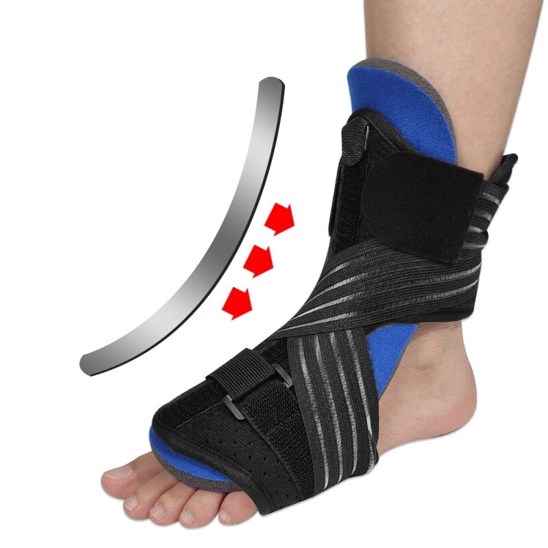 1Pcs Ankle Support Splint Foot Orthosis Stabilizer Plantar Fasciitis Dorsal Ankle Brace Foot Orthosis