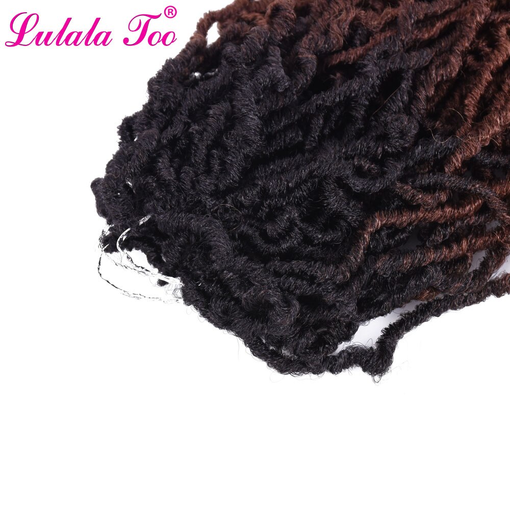 18 Inch Bobbi Boss Nu Locs Haak Hair 20 Strengen/Pak Ombre Faux Locs Gehaakte Vlechten Synthetische Vlechten Haar voor Zwarte Vrouwen