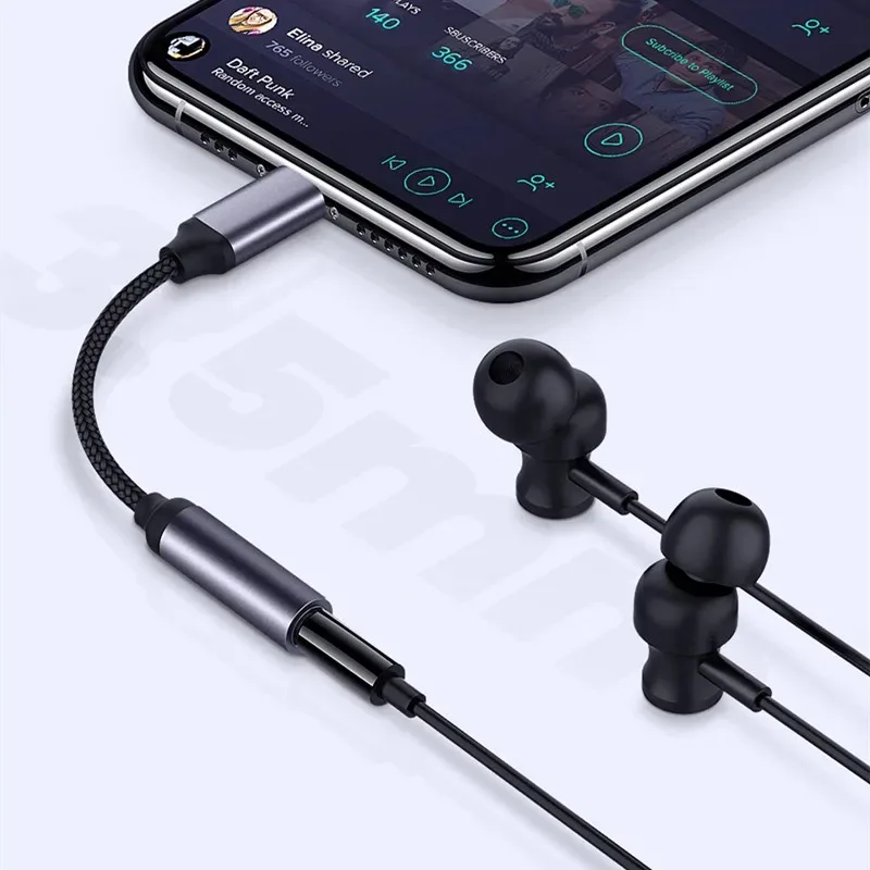 Adaptador de fone de ouvido relâmpago para 3.5mm, adaptador jack de 3 5mm para iphone 14 13 12 11 pro max xs xr x 3.5mm adaptador de cabo aux