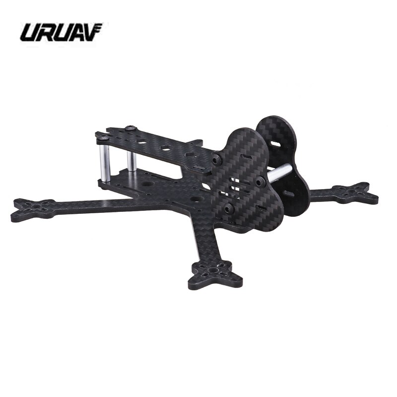 URUAV UF4 3 Inch 150mm Carbon Fiber FPV Racing Frame Kit 3mm Bodemplaat voor RC Drone