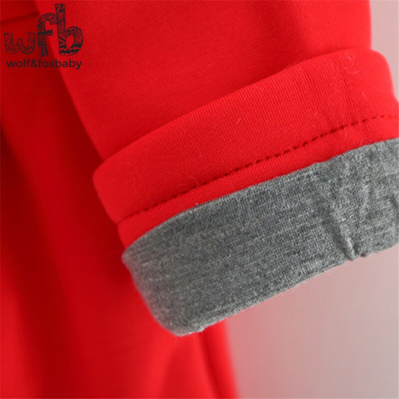 Retail 0-3 years coat cartoon Rabbit Ear Hooded solid color full-sleeves Warm cute kids children spring autumn fall winter