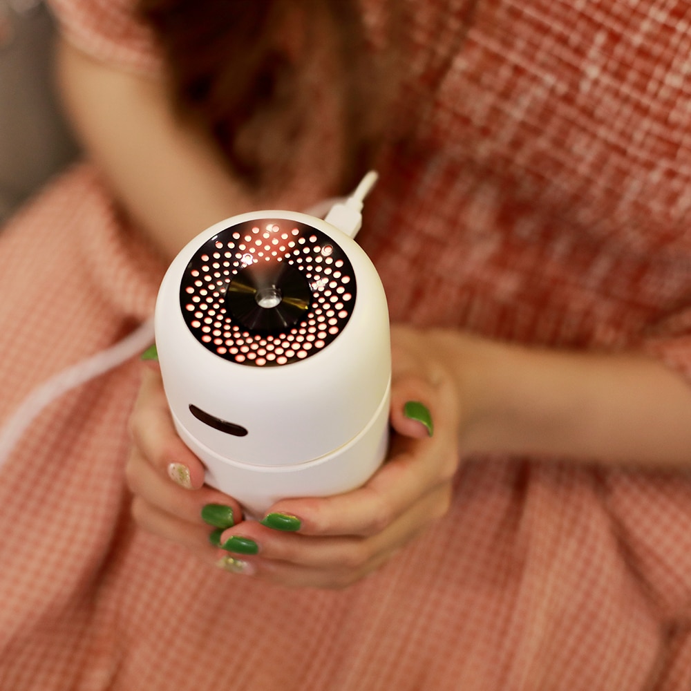 Cool i luftfuktare mini usb diffuser  dc5v 200ml skrivbord färgglada nattljus luftfuktare