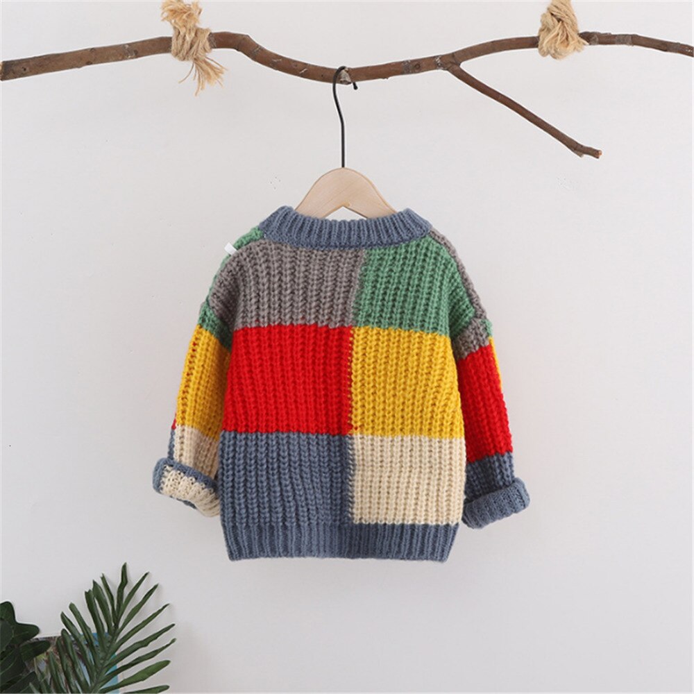 Rodzina pasujące swetry strój odzież matka córka z długim rękawem moher ciepłe ubrania mama i ja świąteczny sweter