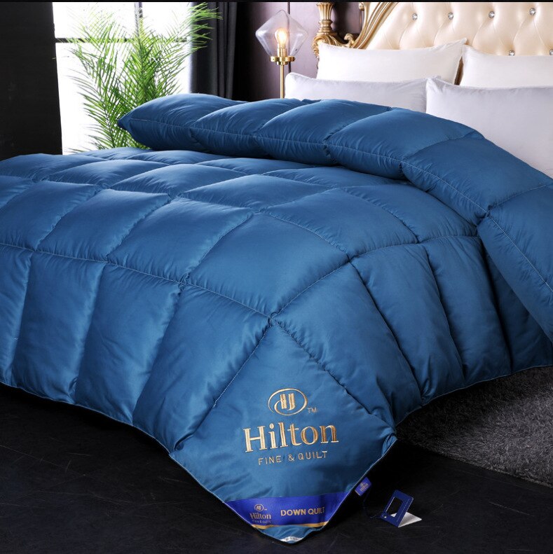 Hilton Quilt Lente Herfst En Winter Quilt Duvetcomforter Veer Fluwelen Dekbed: 150x200cm 1.5kg / 4