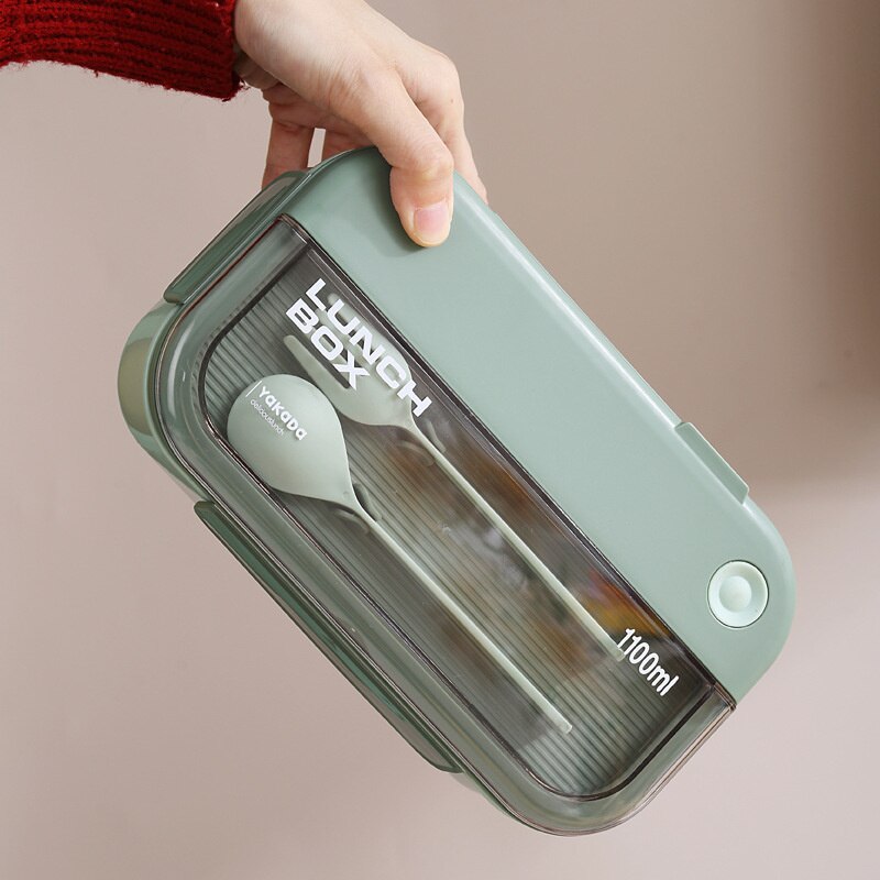 Portable Kids Bento Box Sealed Bento Lunch Box For Kids Complete Kit Kid Food Container Microwave Heating Food Storage Container