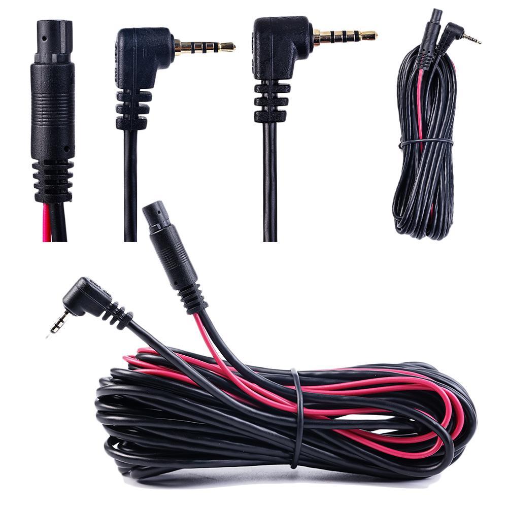 5.5M Car Camera Rear View Parking Backup Video Reverse Camera Cable Cord Vehicle Rear View Parking Video Extension Line Public