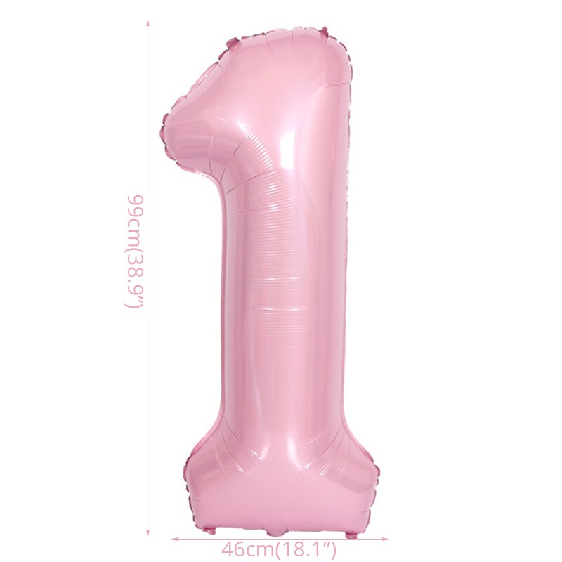 Ballon rond support ballons couronne anneau pour fête d'anniversaire décor fête enfants faveurs bébé douche fournitures décoration de mariage: 1st ballon