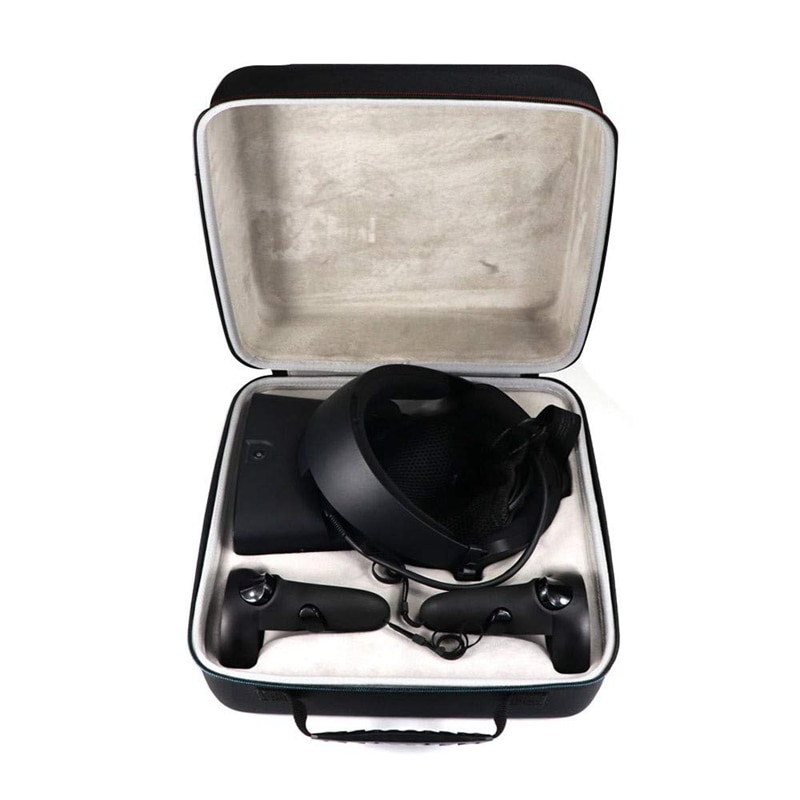 Hard Carrying Case For Oculus Rift S Pc-Powered Vr Gaming Headset Protective Storage Travel Box (Black+Grey)