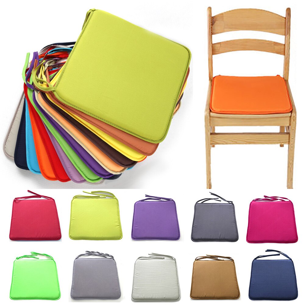 40x40cm Feste Terrasse Stuhl Kissen Tatami Schutz Hause Büro Esszimmer Platz Mit Kabel Dekoration Nicht Unterhose Sitz Pad Weichen