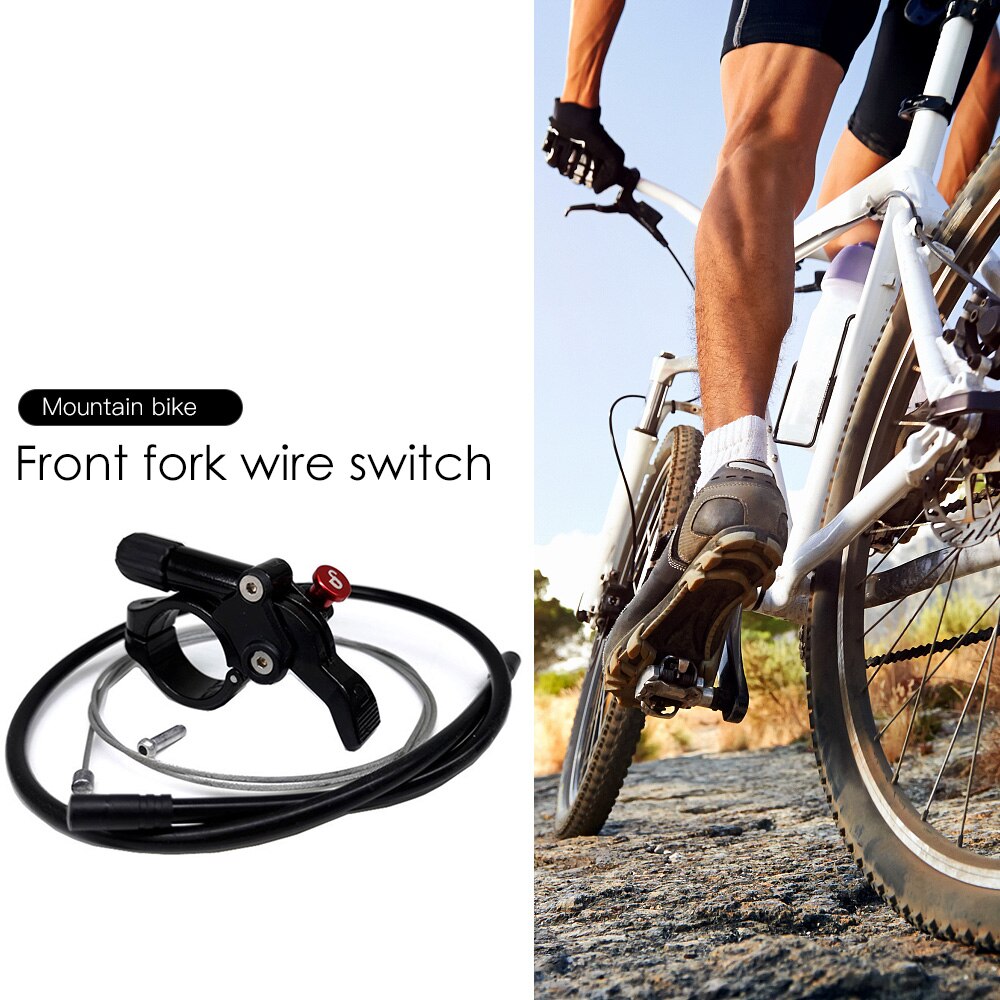 Lockout Wire Control Lever for Mountain Bike Fork Controller Fox Change Switch Button