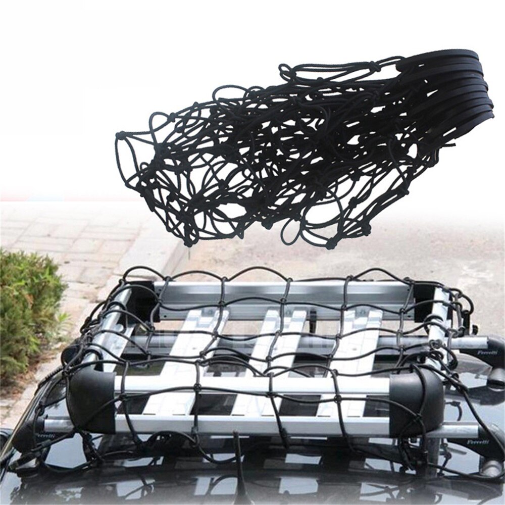 Car Roof Loading Nets Elastic Mesh Trunk Rope Sleeve Storage Storage Nets Car Cargo Fixed Cargo Fixed Nets