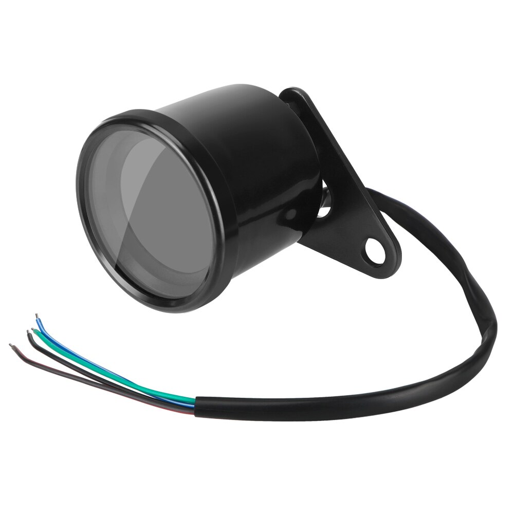 Digital Motorcycle Speedometer Replacement Tachometer Indicator Odometer Retro Meter Scooter Moto Accessories LED Decoration: Black
