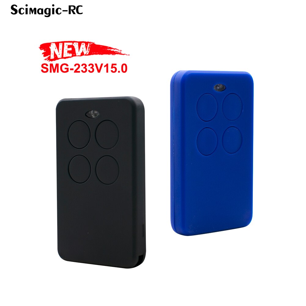 Universal remote control for gate garage barrier Scimagic RC SMG-233 Keychain duplicator multi-frequency