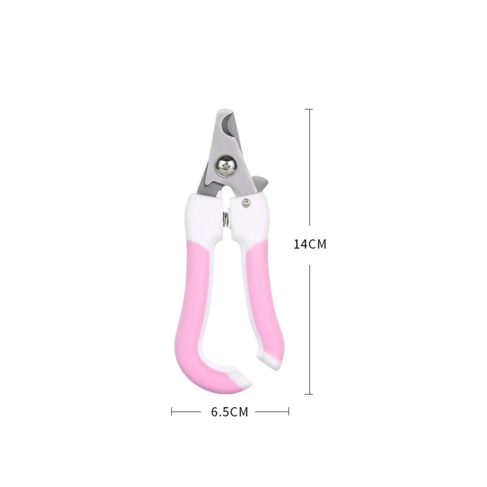 Pet Cat Dog Nail Clipper Cutter With Sickle Stainless Steel Grooming Scissors Clippers for Pet Claws Dog Supplies: 02