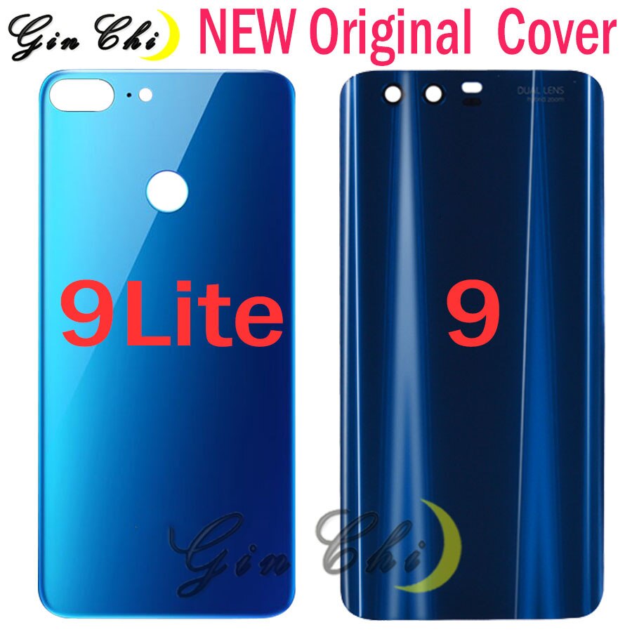 Original Huawei honor 9 cubierta de la batería puerta trasera Huawei honor 9 lite batería puerta reemplazo piezas honor 9 lite funda trasera